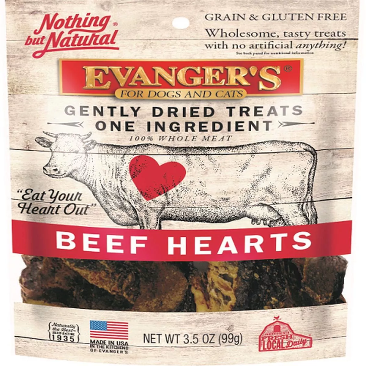 Evanger’s Gently Dried Beef Hearts