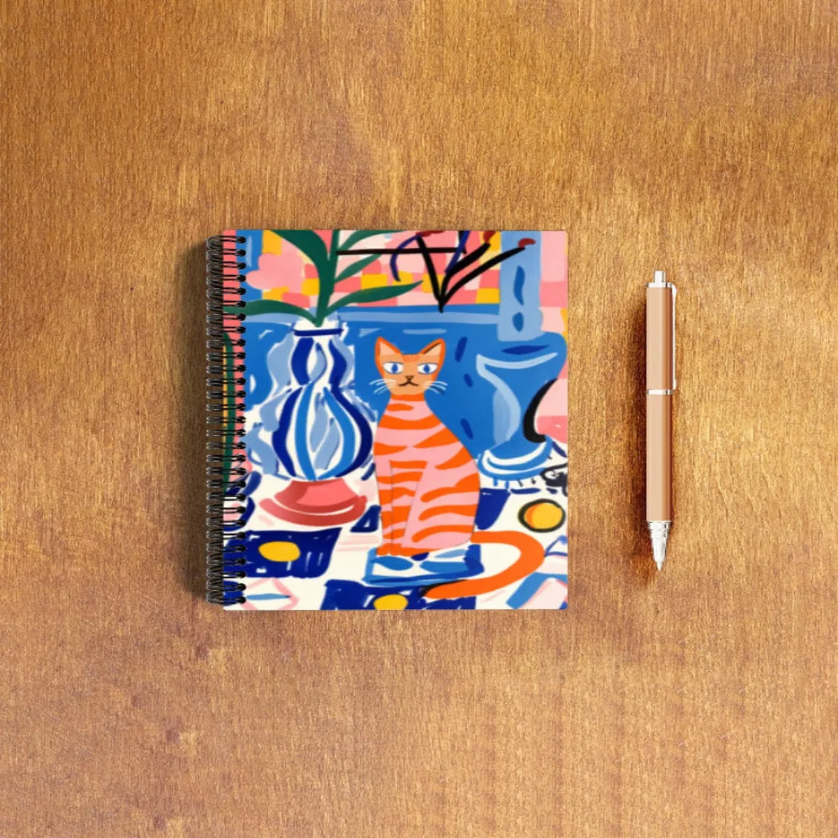 EverythingBoho Cat Love A5 Notebook