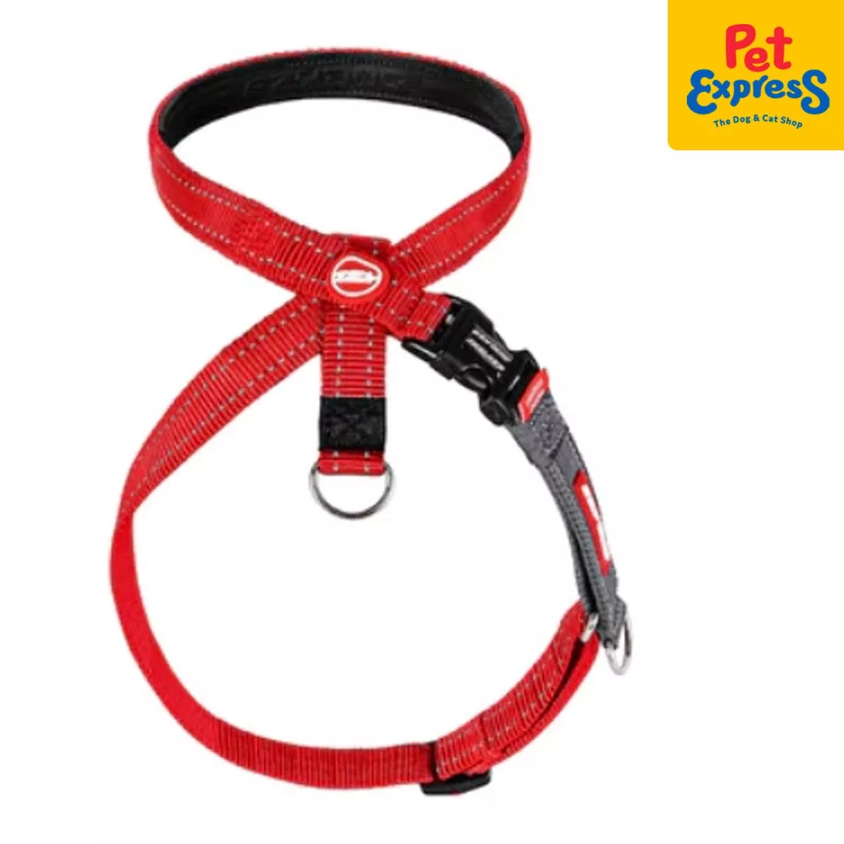 EzyDog Cross Check Dog Harness Extra Small Red