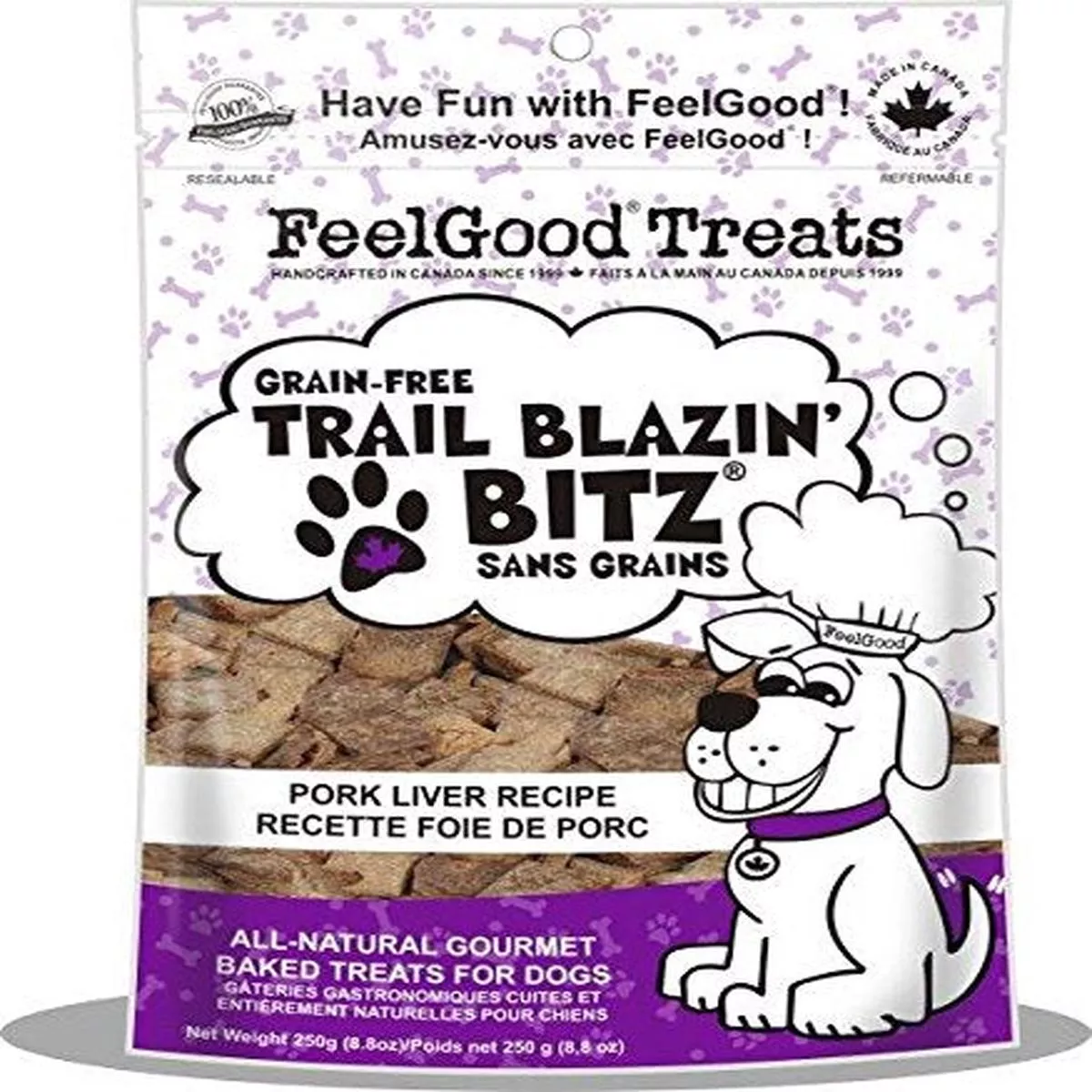 FeelGood Grain Free Trail Blazin’ Bitz Pork Liver 8.8LBS – Default Title