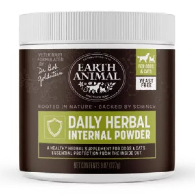 Flea & Tick Daily Herbal Internal Powder for Dogs & Cats