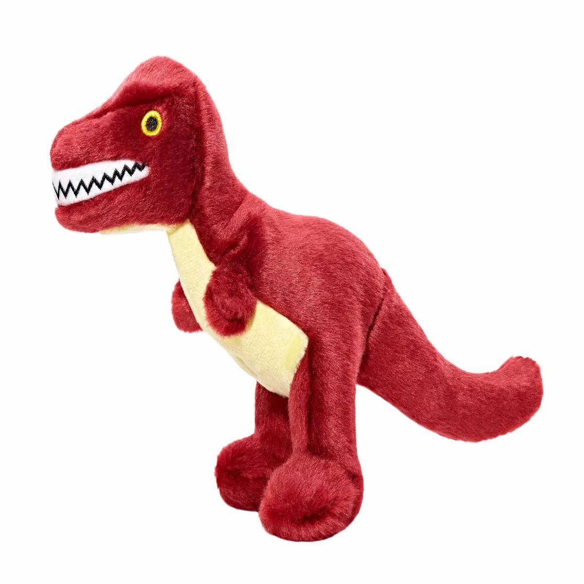 Fluff & Tuff Tiny T-Rex Dog Plush Toy, Small