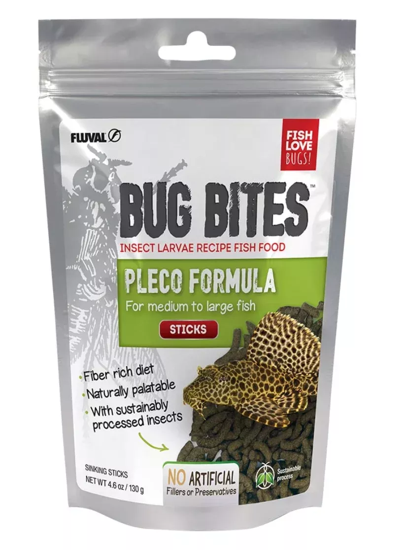 Fluval Bug Bites Pleco Formula – 4.6oz