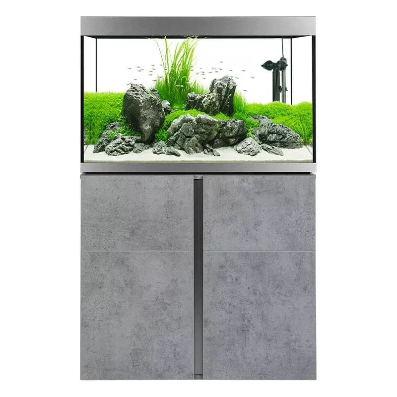 Fluval Siena 272L Aquarium & Cabinet Set Concrete
