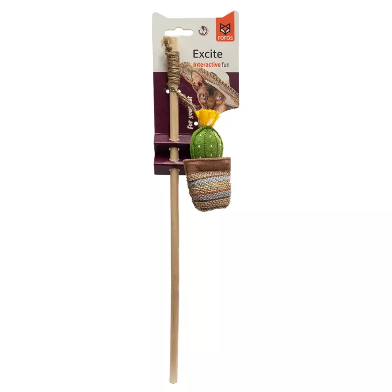 FOFOS Yellow Flower Cactus Wand