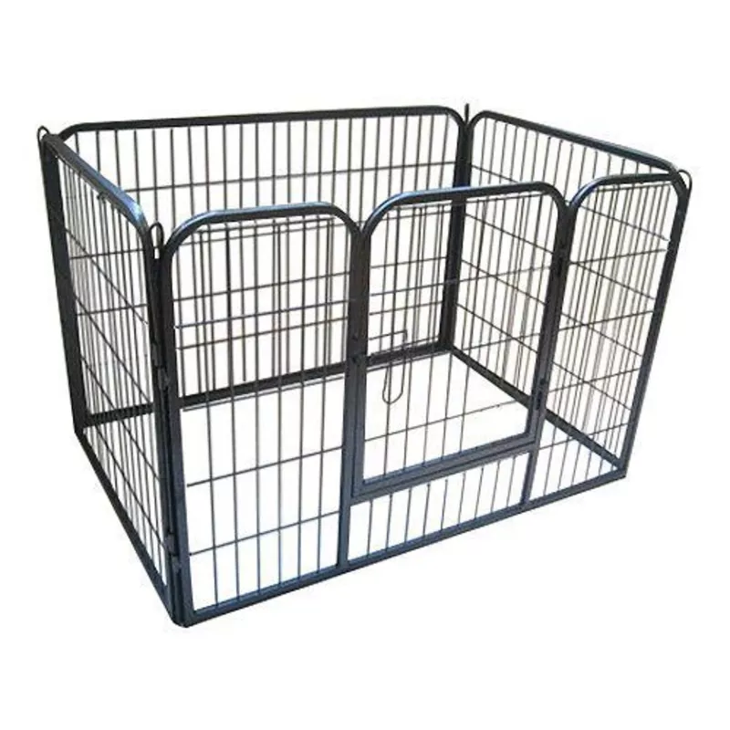 Foldable Dog Kennel Both Indoor Outdoor Use Collapsible Design (120*60*70m)