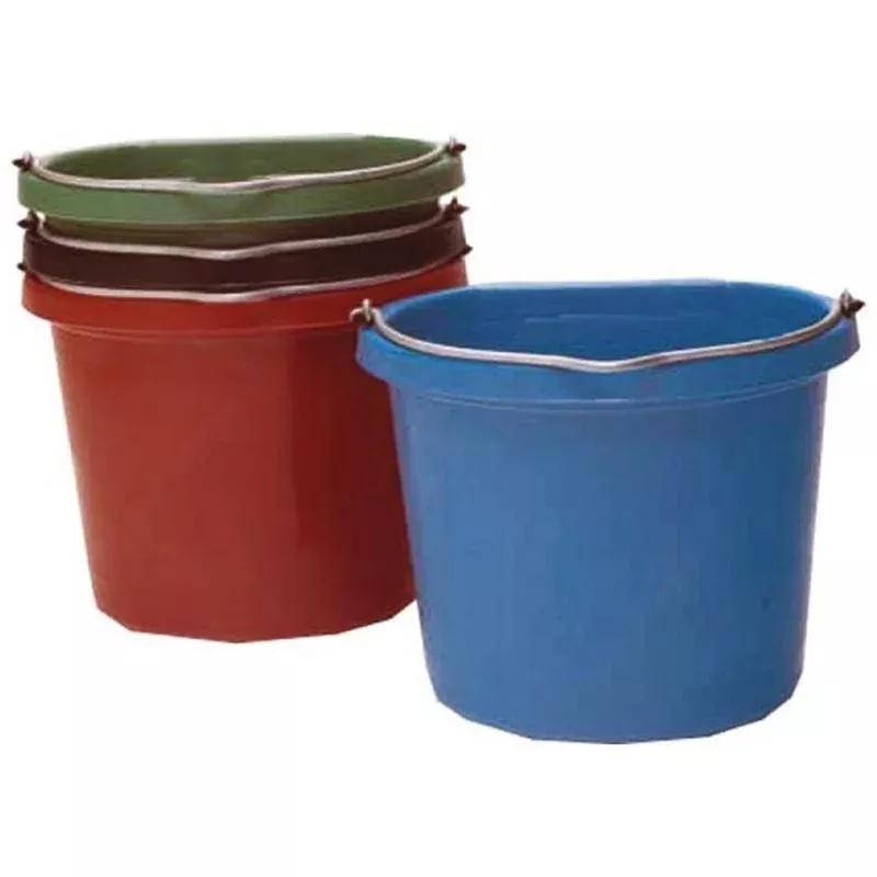 Fortiflex 20 Quart Flat Back Bucket RED | Staff Picks