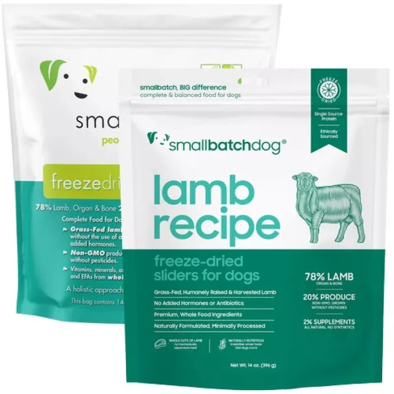 Freeze-Dried Lamb Dog Food by Smallbatch