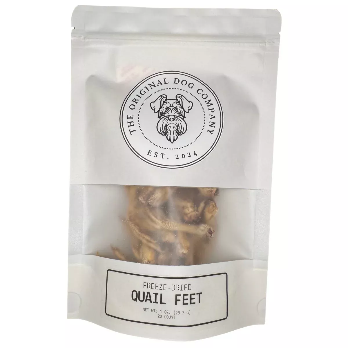 Freeze-Dried Quail Feet