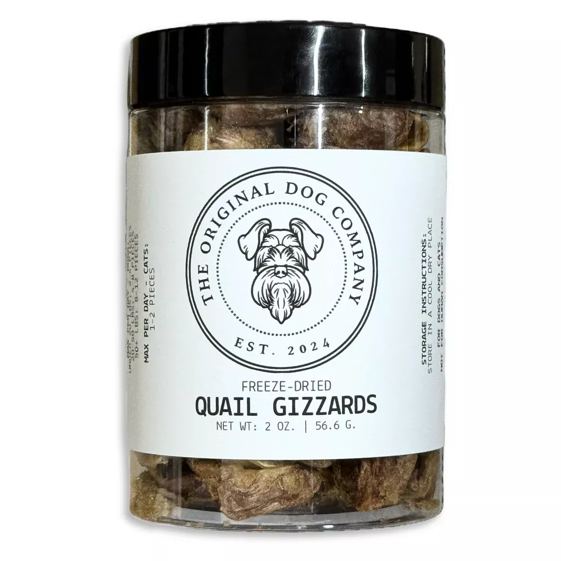 Freeze-Dried Quail Gizzards