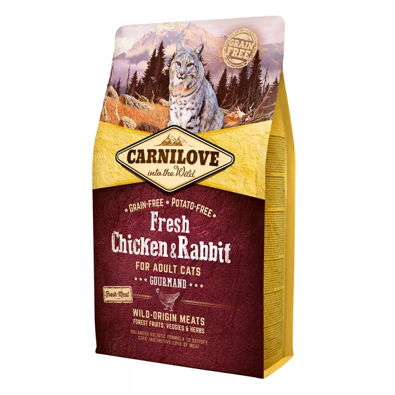 Fresh Chicken & Rabbit For Adult Cats