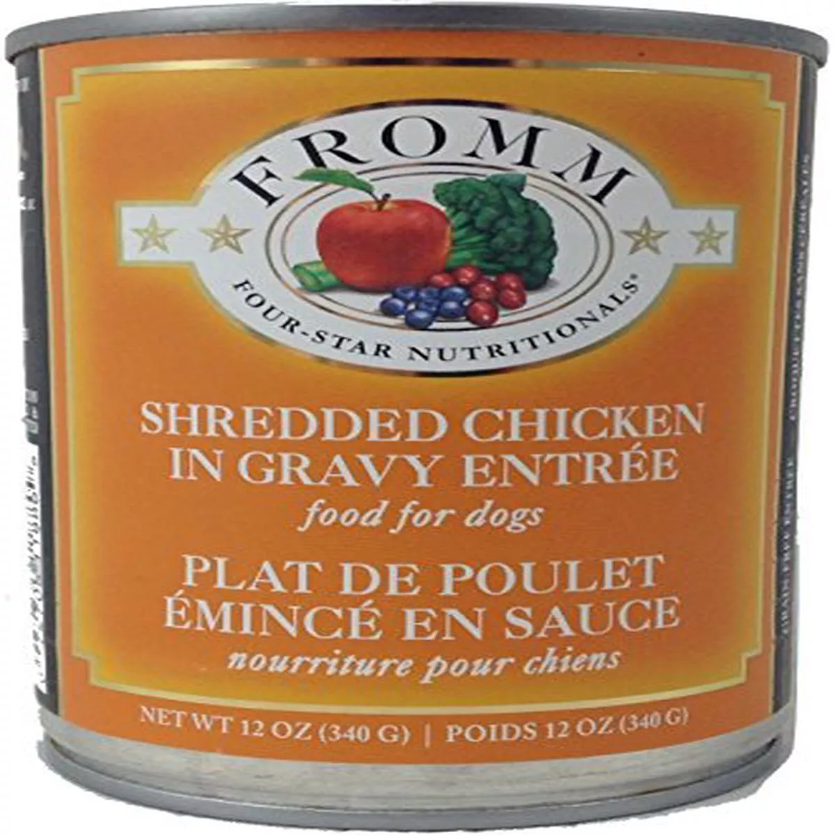 Fromm Four Star Shredded Canned Dog Food – Beef