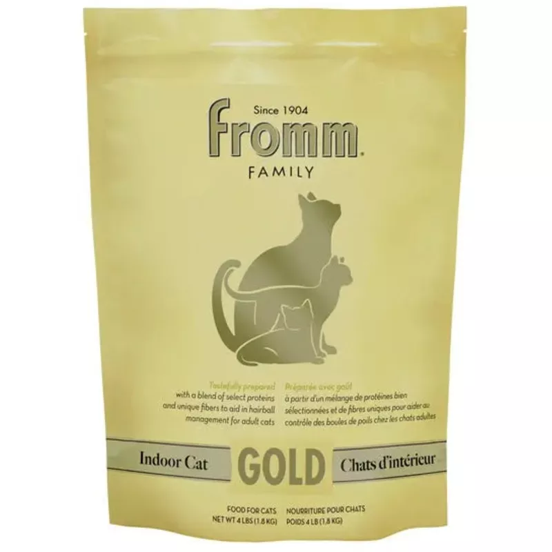 Fromm Gold Indoor Cat Dry Cat Food 4lb