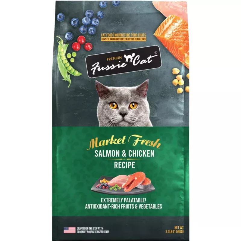 Fussie Cat Market Fresh Salmon & Chicken - 3.5lb