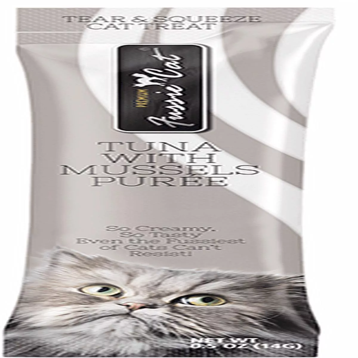 Fussie Cat Tuna with Mussels Pure (.5 Oz, Single)
