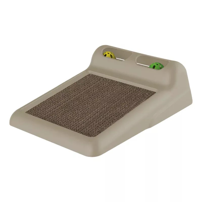 Georplast Flipper Cat Toy & Scratcher Beige