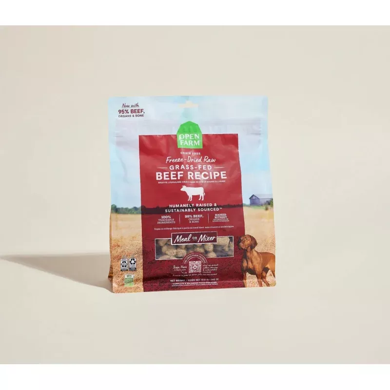 Grass-Fed Beef Freeze Dried Raw Morsels for Dogs