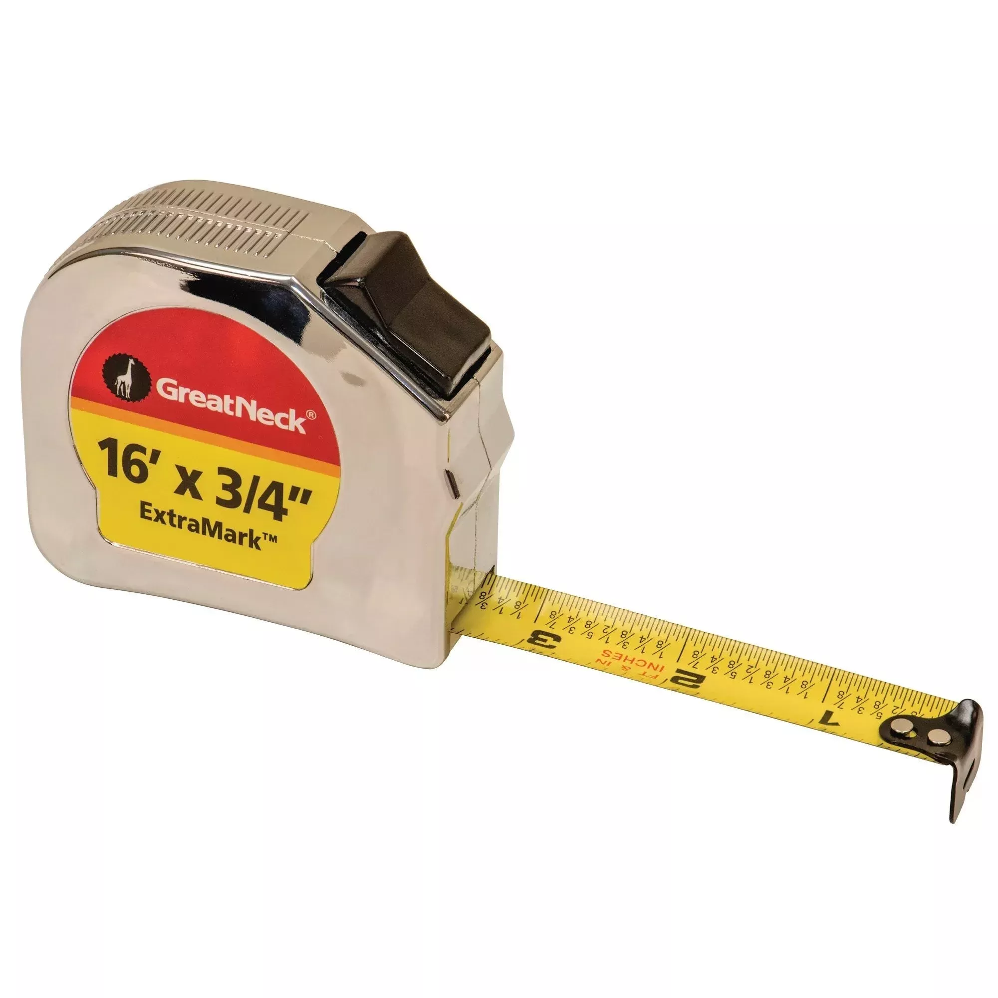 Great Neck 3/4″ x 16′ Chrome Tape