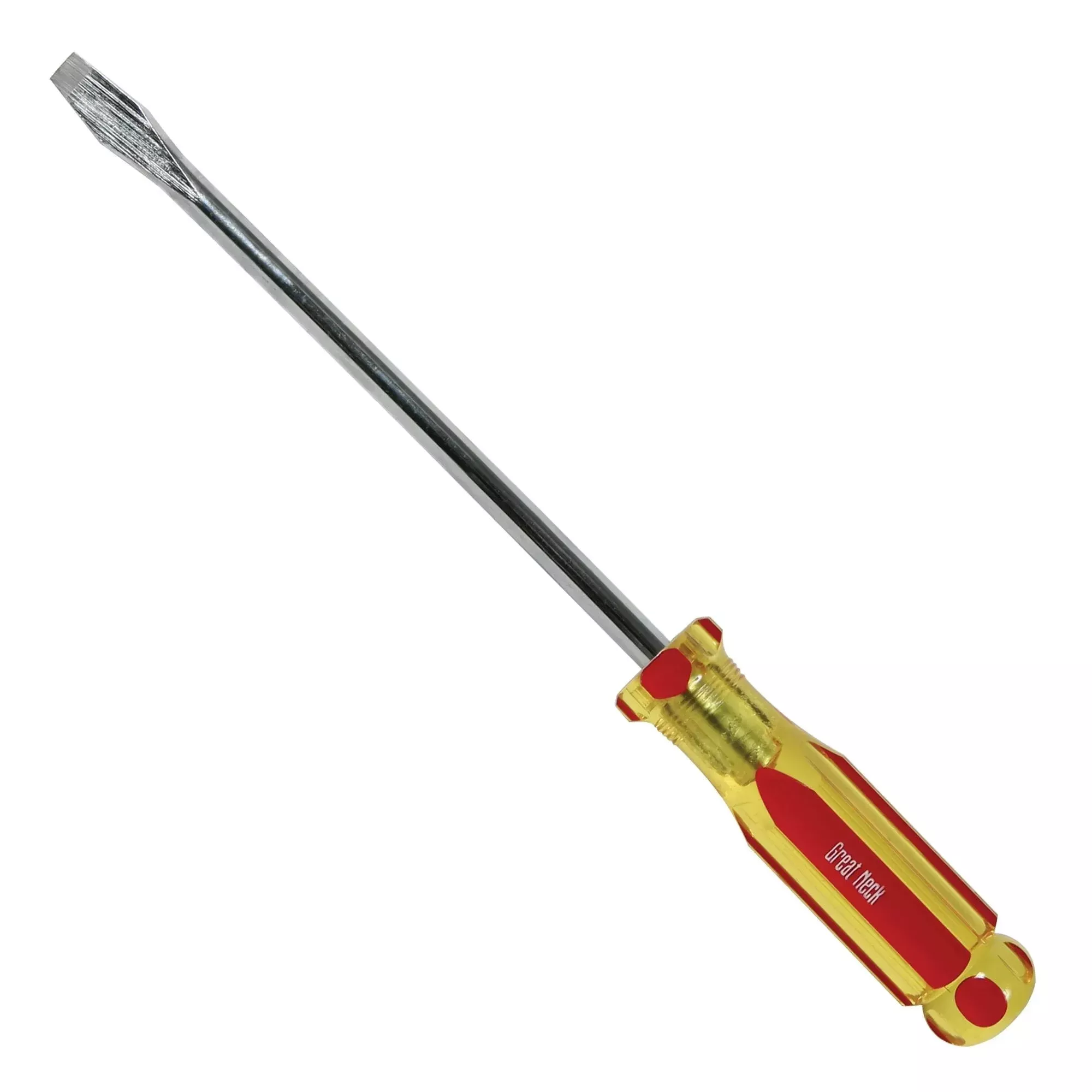 Great Neck 3/8″ x 8″ Flat Head Screwdriver