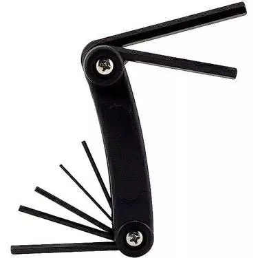 Great Neck 7-Piece Folding Hex Key Set – Metric