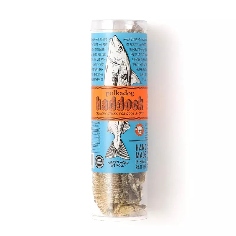 *Haddock Skin Jerky Tube 2oz