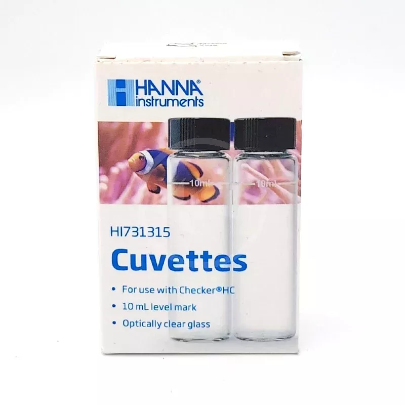 Hanna Replacement Cuvettes and Caps (2 Pack) – HI731315
