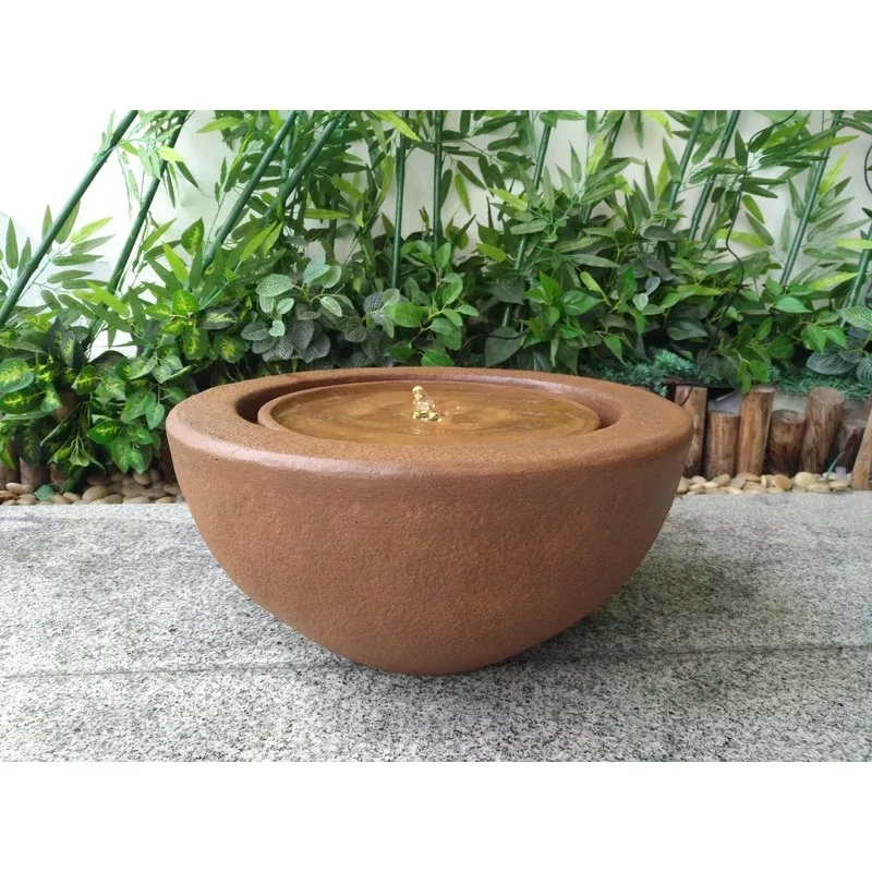 Heissner Water Features Half Ball Rust
