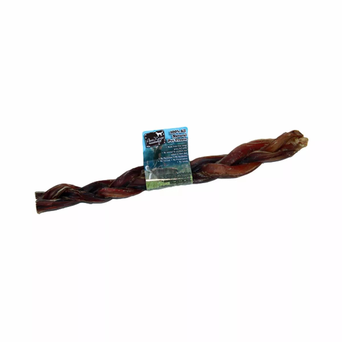 Home Range/Open Range Bully Braid Dog Treats, 11-12-in