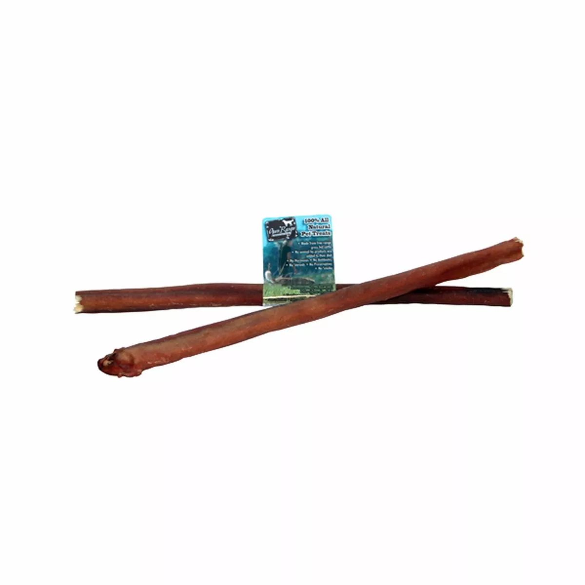 Home Range/Open Range Odour Controlled Bull Stick Dog Treats, 32-36-in