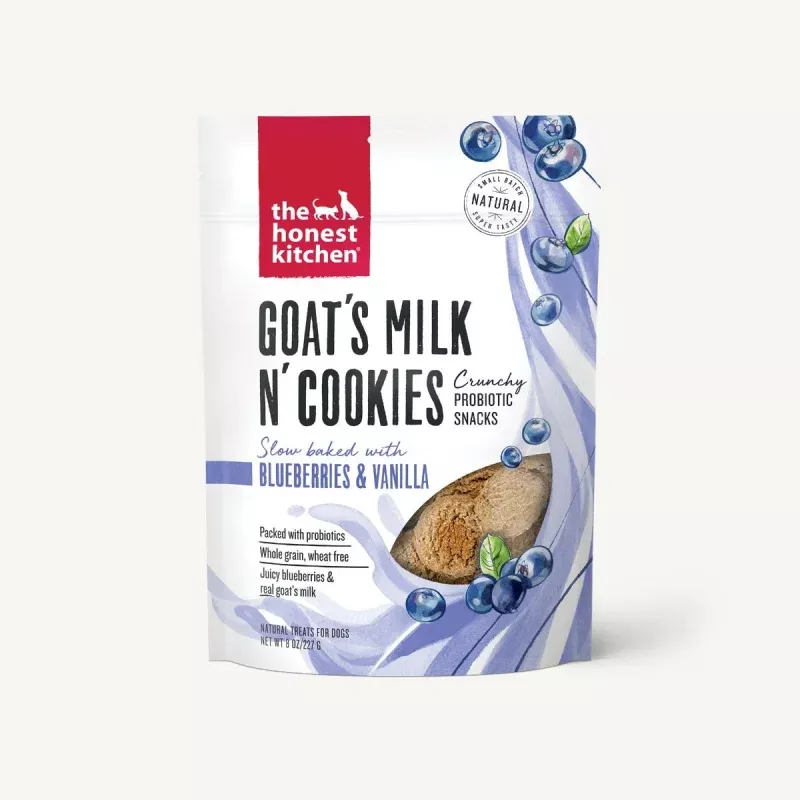 Honest Kitchen Goat's Milk Cookies - Blueberry Vanilla 8oz
