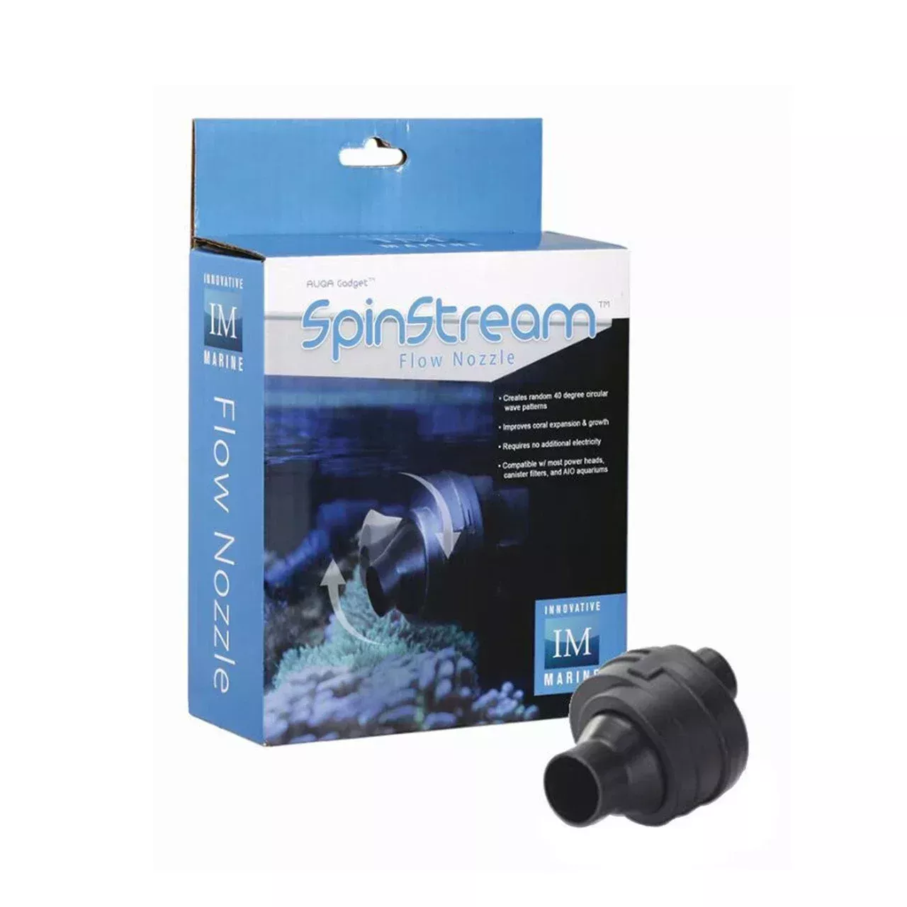 IM Nuvo Aquarium Universal SpinStream Wavemaking Flow Nozzle