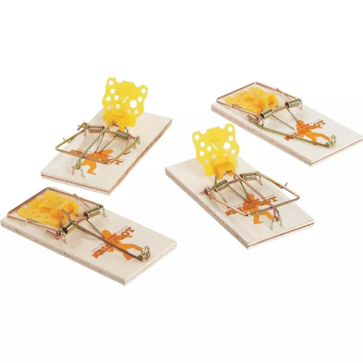 JT Eaton Bigfoot Mechanical Mouse Trap with Expanded Trigger (4-Pack)