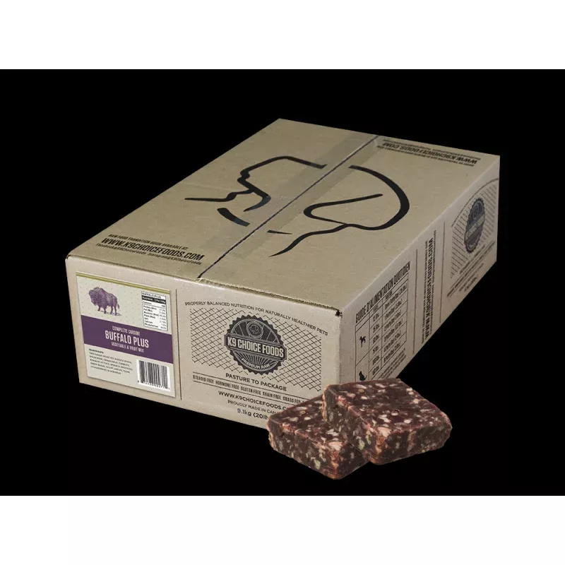K9 Choice Raw Diets Buffalo Plus 9.1kg