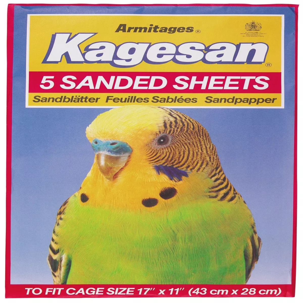 Kagesan Sand Sheets Red No6 12x5 Sheets