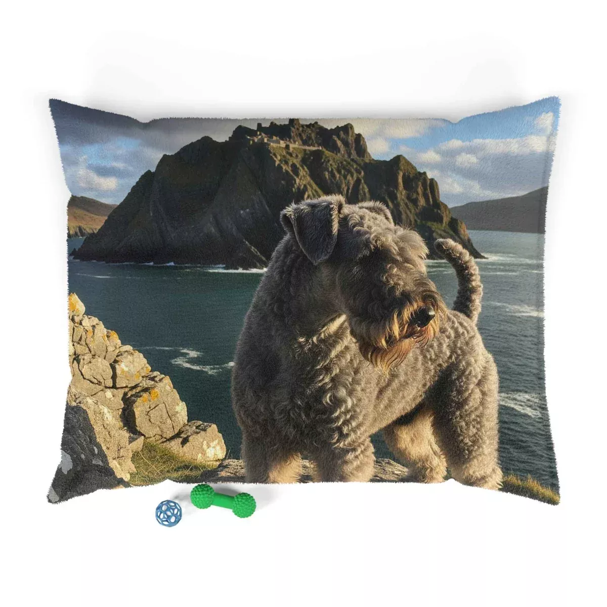 Kerry Blue Terrier Pet Bed