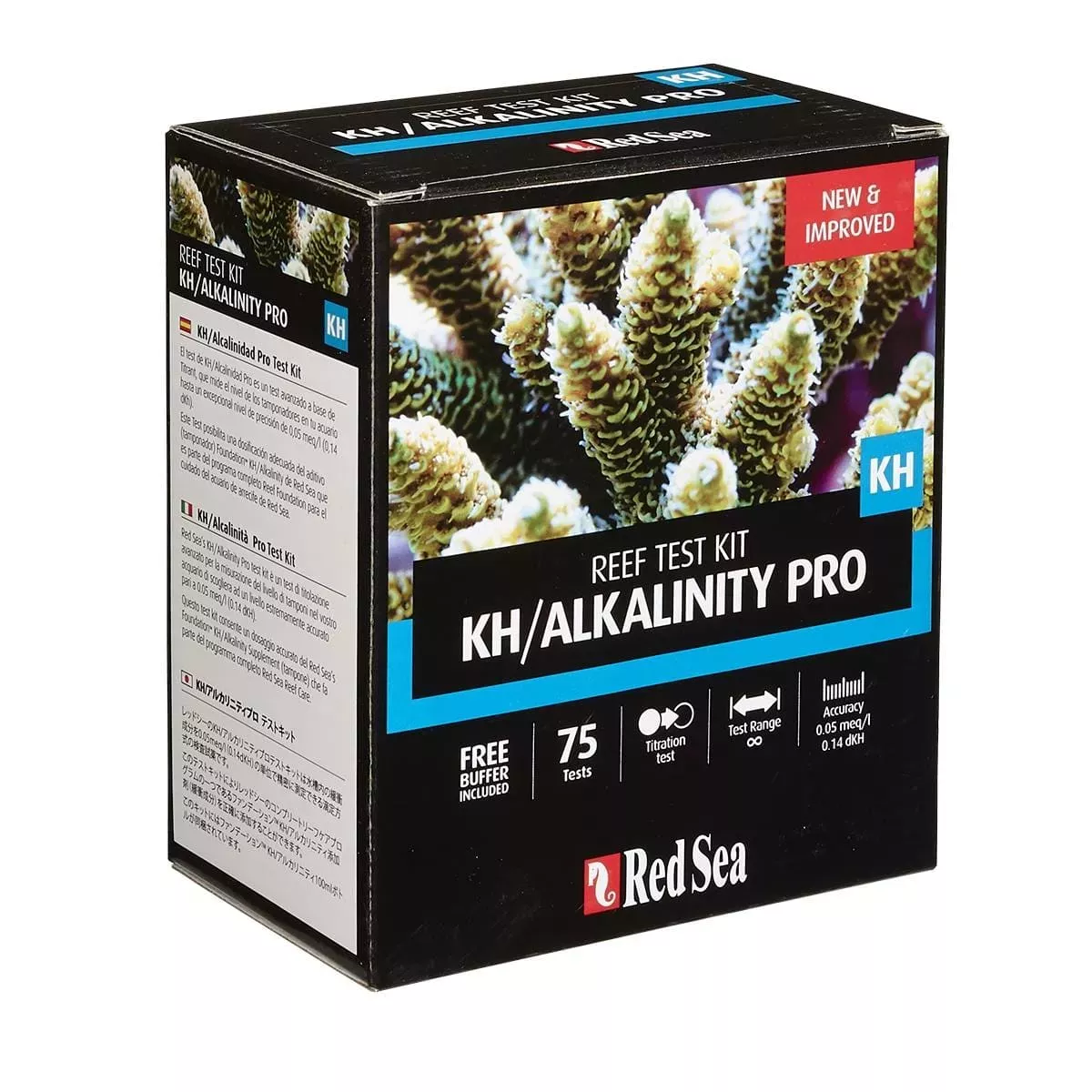 KH / Alkalinity Pro Test Kit – Red Sea