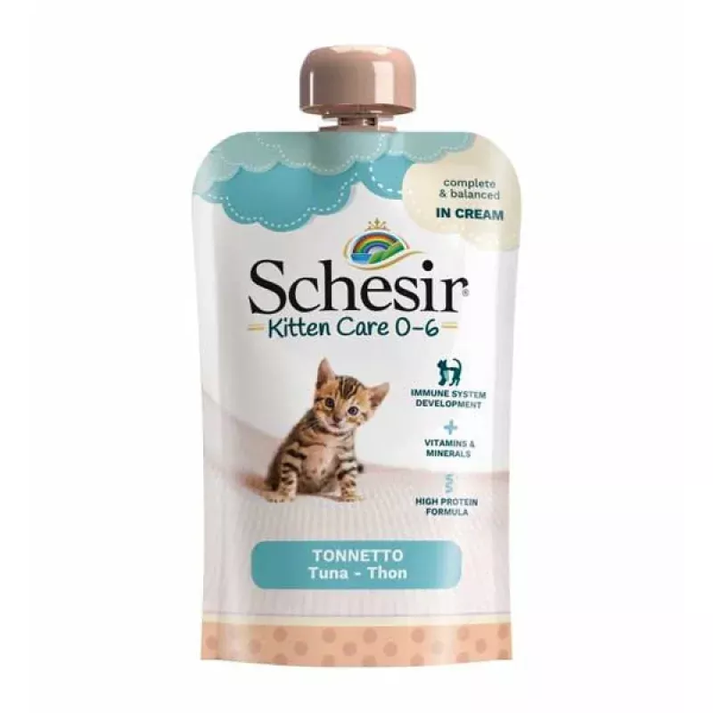 Kitten Pouch Cream 0-6 Tuna Wet Food