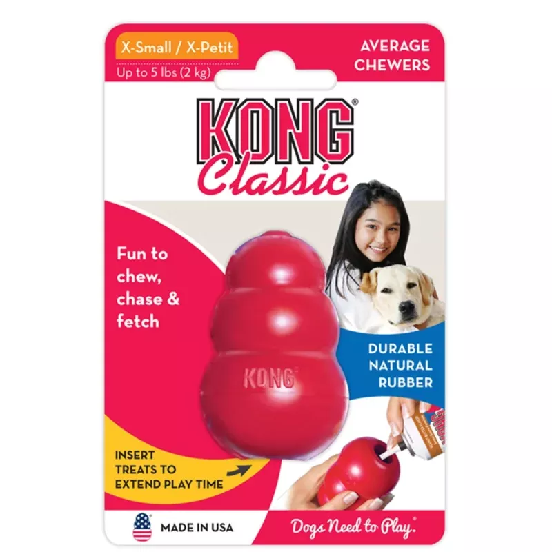 KONG Classic Dog Toy Red