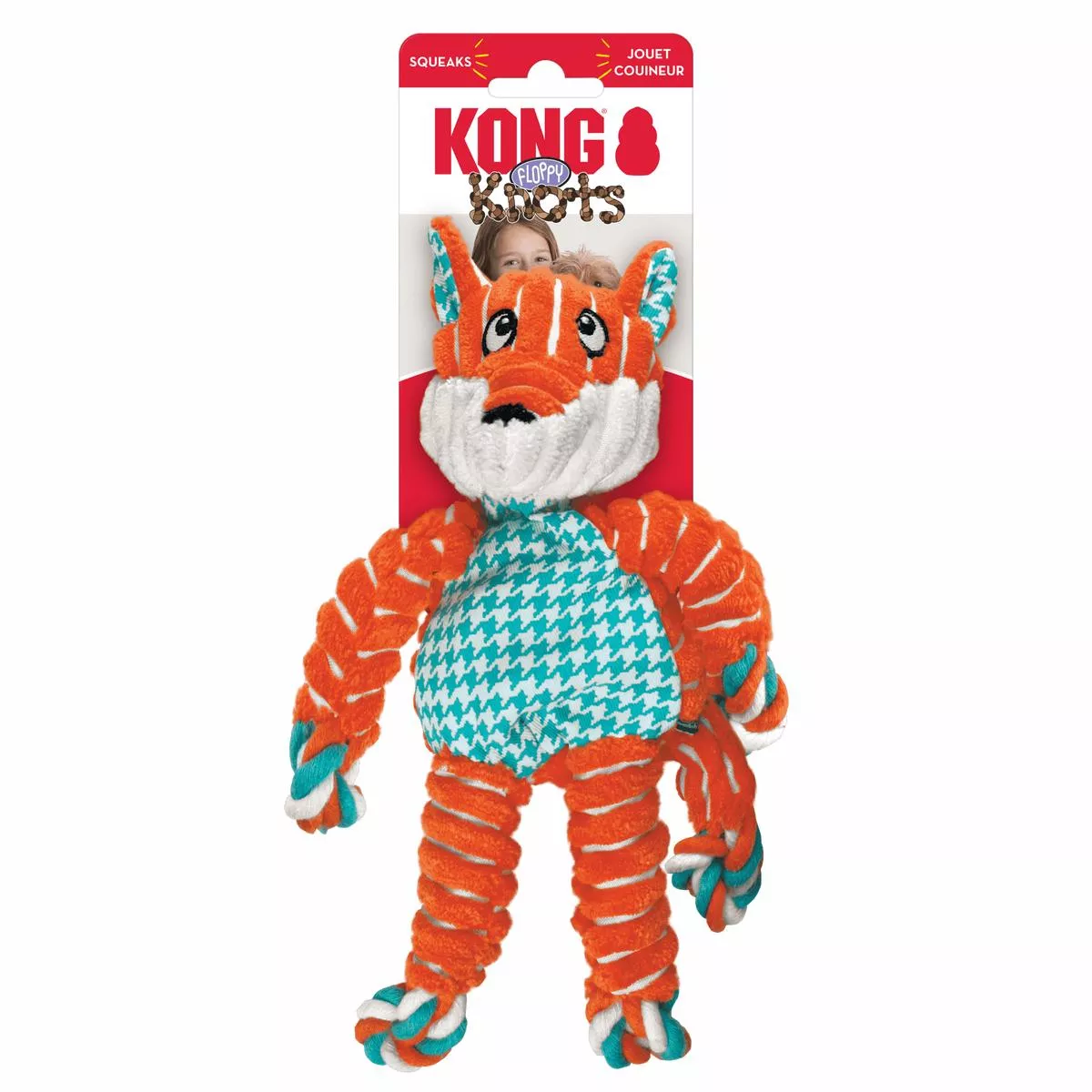 KONG Floppy Knots Fox Small/Medium – Default Title