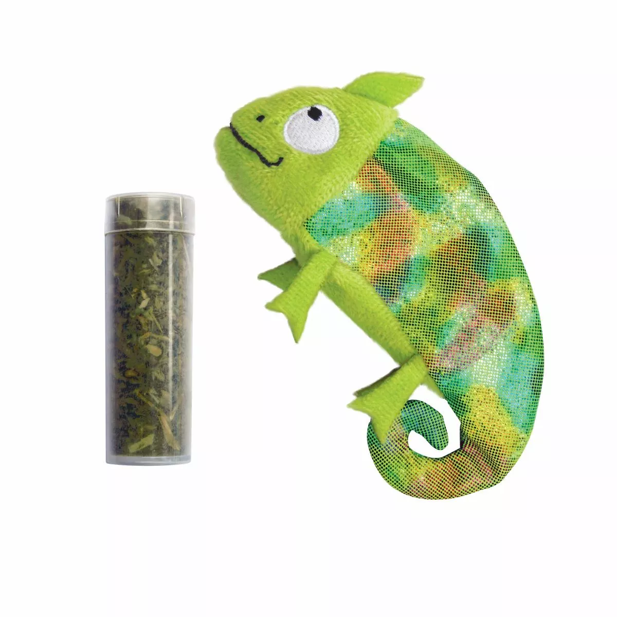 Kong Refillables Chameleon Toy for Cats (Green)