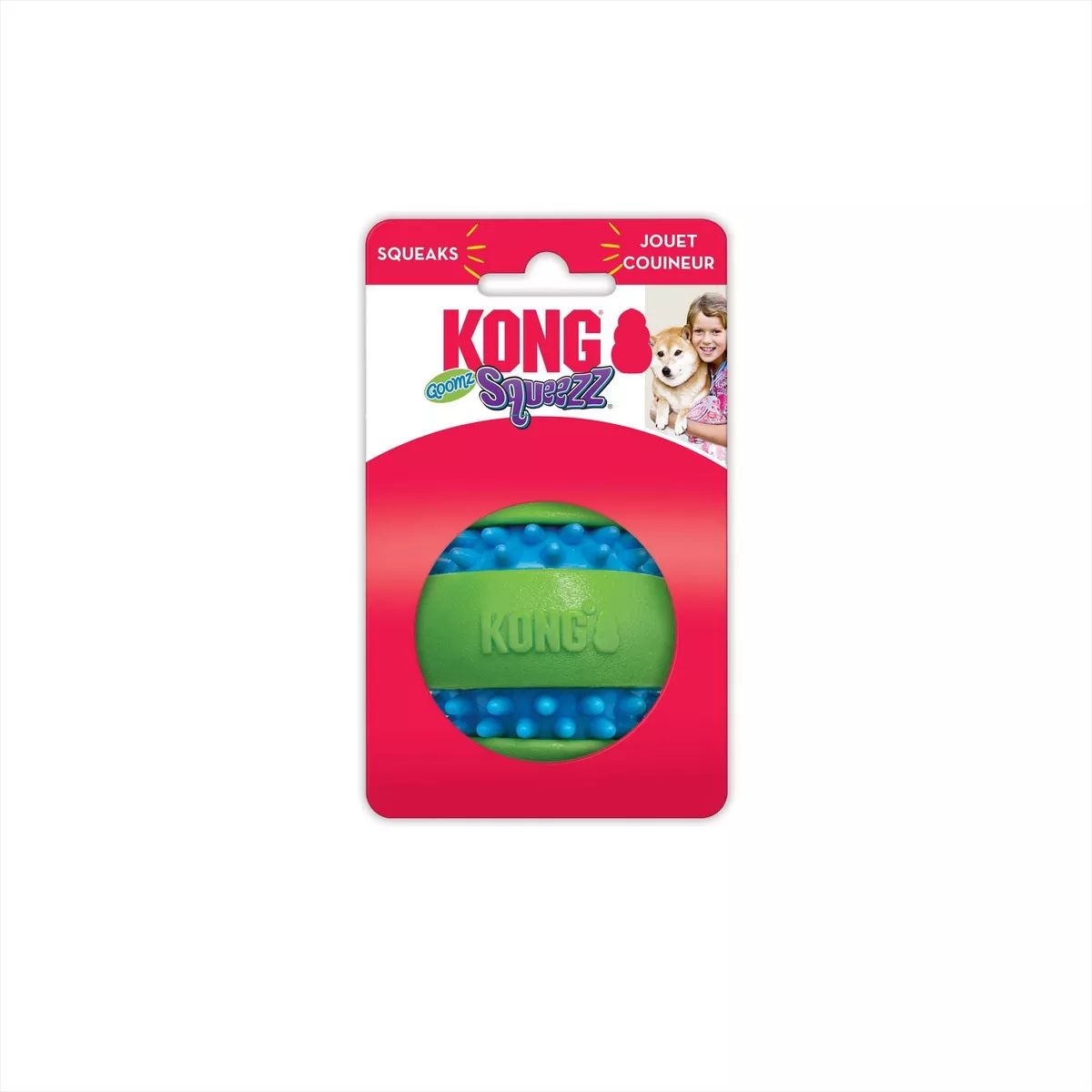 KONG Squeezz Goomz Ball Medium