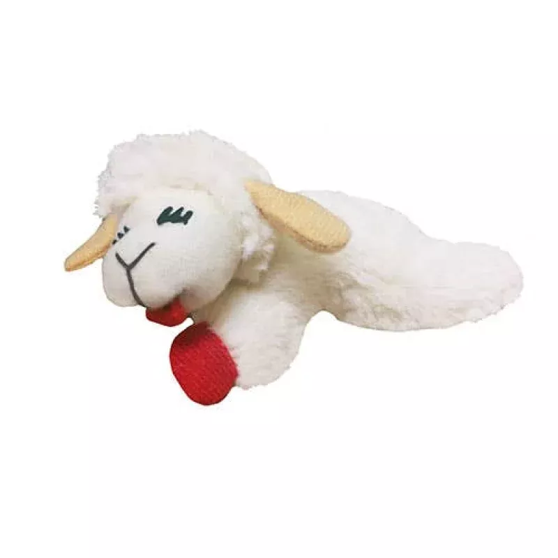 Lamb Chop Cat Toy 4"