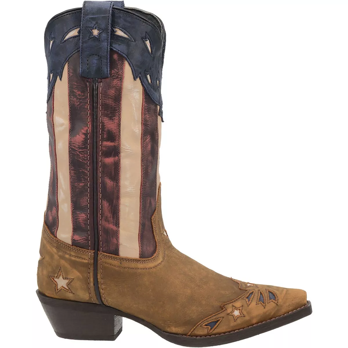 Laredo Women's Keyes Western Boots - Red White & Blue