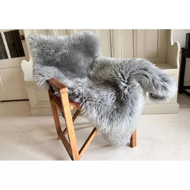 Large Grey Sheepskin