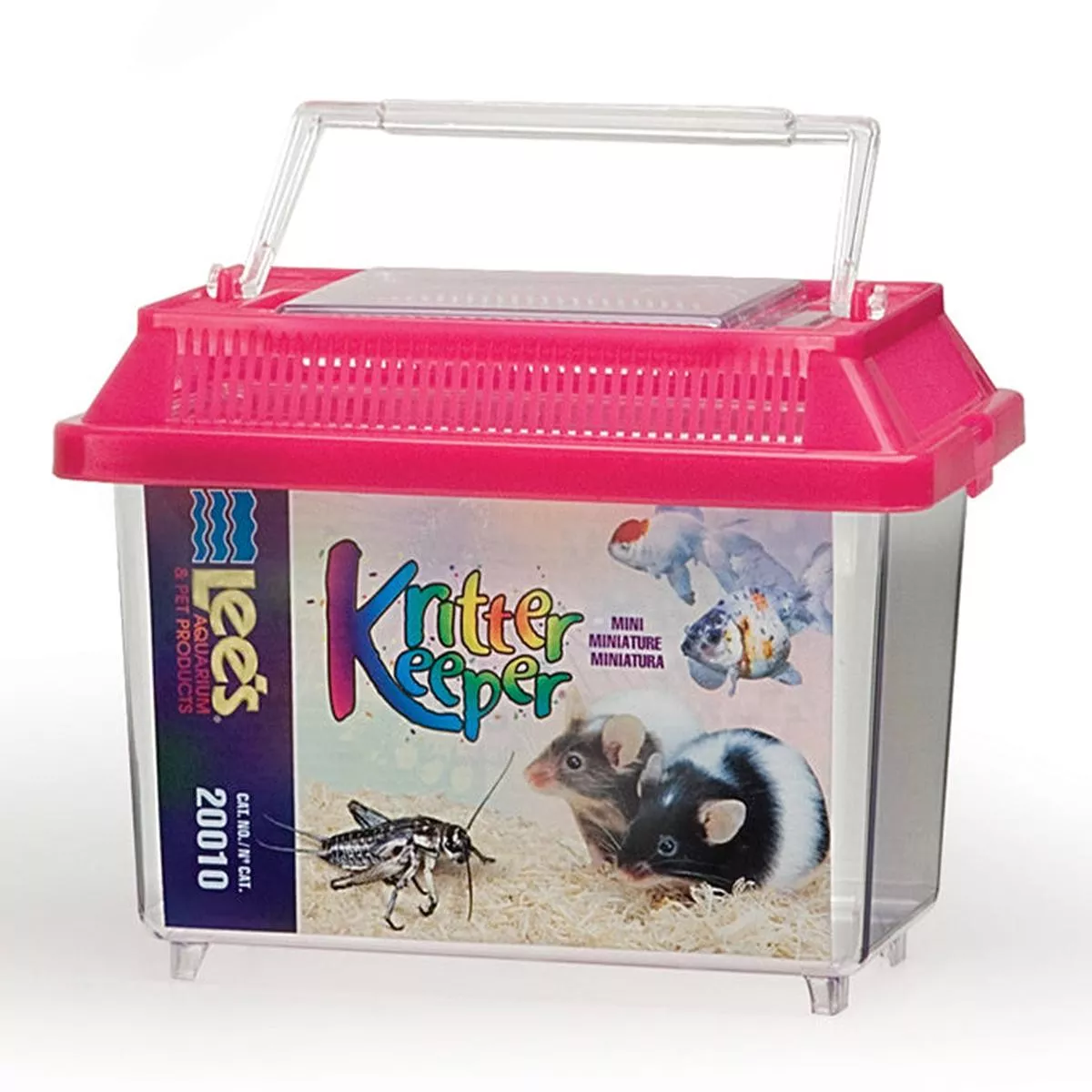 Lee’s Aquarium & Pet Products Kritter Keeper, Mini Rectangle