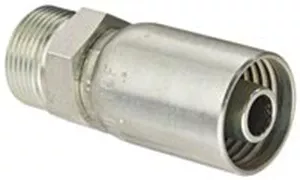 MALE SOLID 1/4″ HOSE X 1/2″ DIN HEAVY 24 DEGREE SEAT