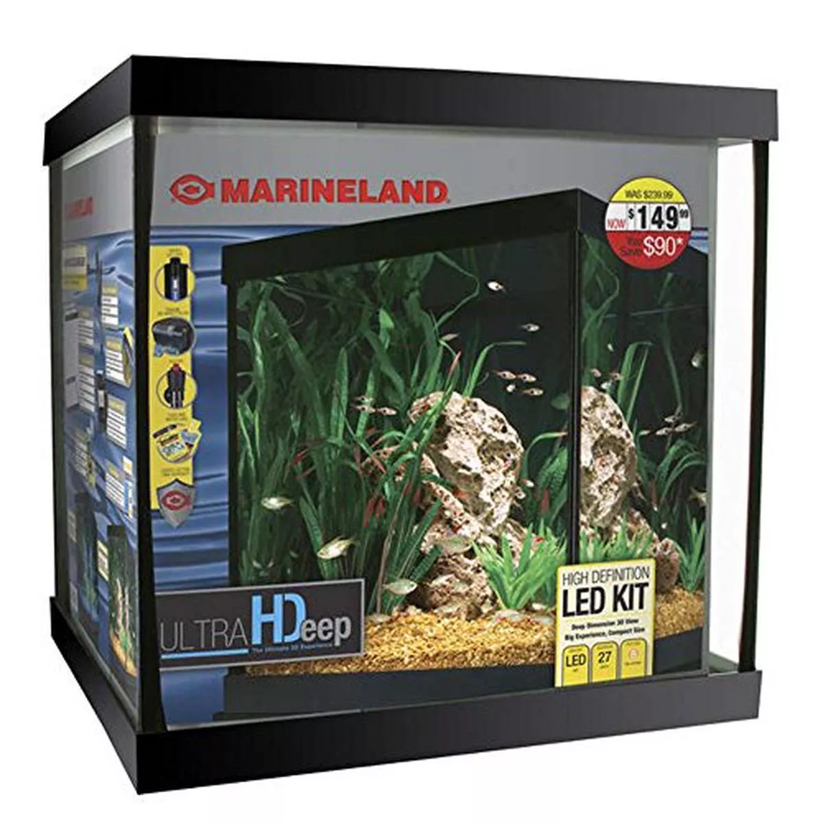 Marineland NV33214 Ultra High Defination Pre-Priced Column Kit 27gal – Default Title