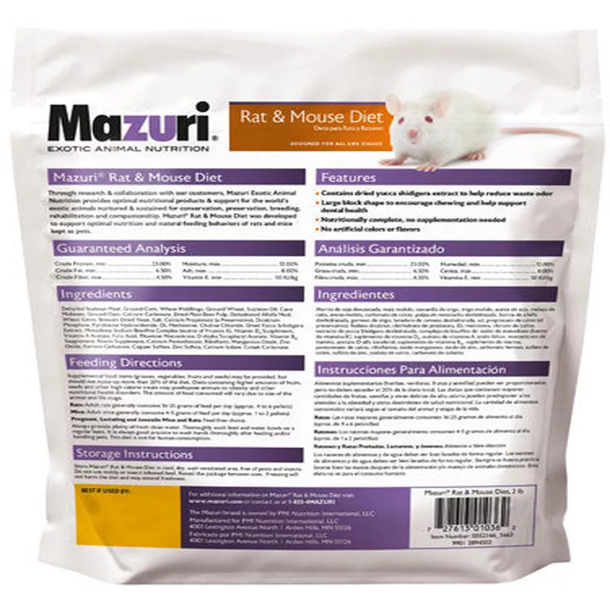 Mazuri Rat & Mouse Diet