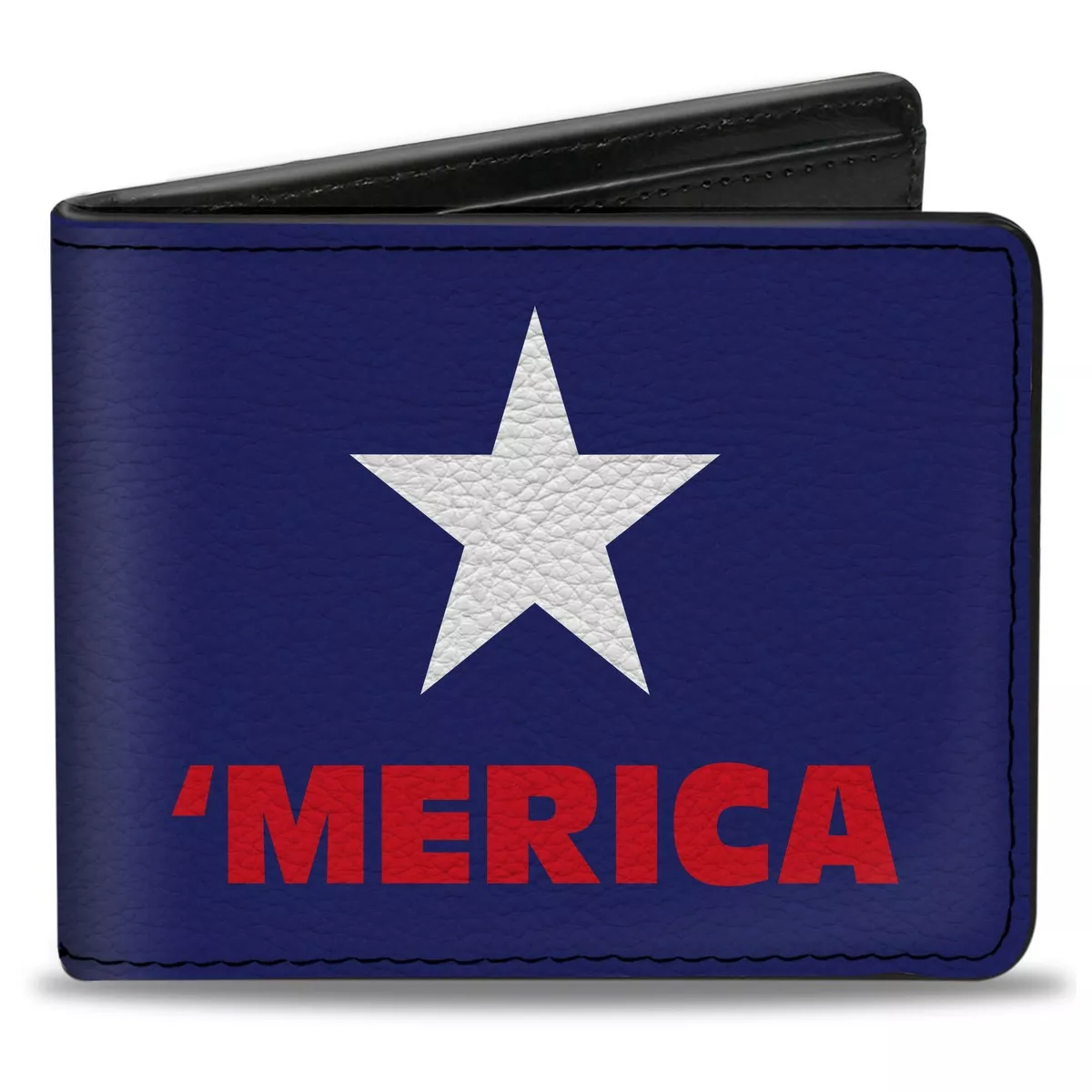'MERICA Star USA Bi-Fold Wallet World Cup 2026 Fan Gear (Blue/Red/White)