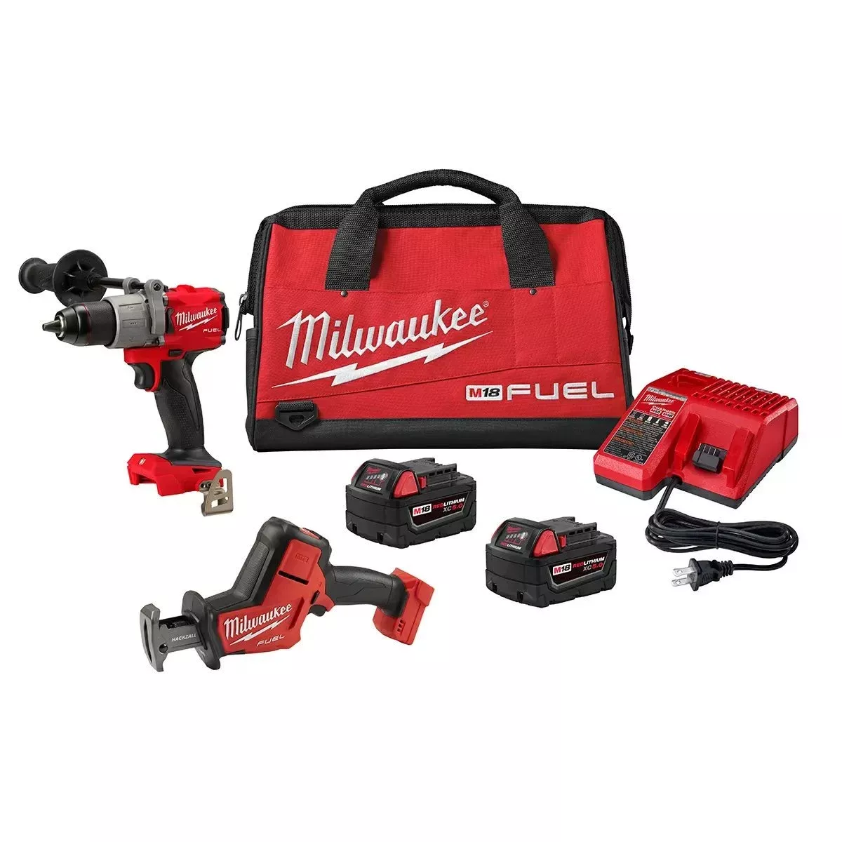 Milwaukee Tool M18 FUEL™ 1/2″ Hammer Drill Kit